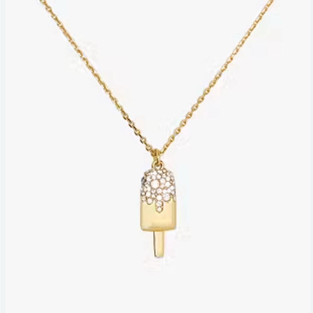 Kate Spade Fast Food Ice Pop Pendant Necklace NWT - Picture 4 of 4